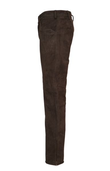 Stiefellederhose , Jagd Lederhose , Büffellederhose , Jagdhose , Stiefelhose " Hunter "